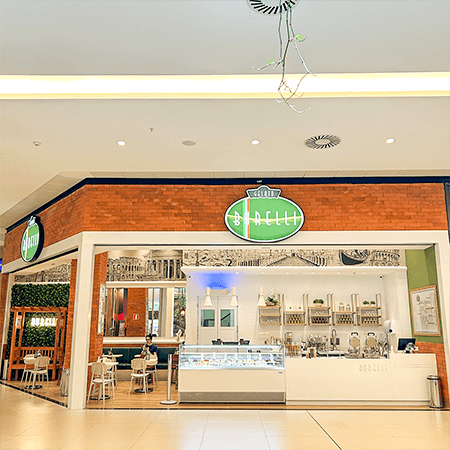 Imagem de interna da loja gelato borelli
