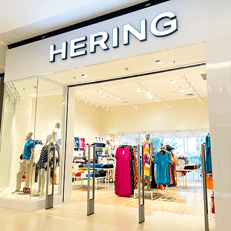 Imagem de interna da loja hering