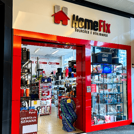 Imagem de interna da loja homefix