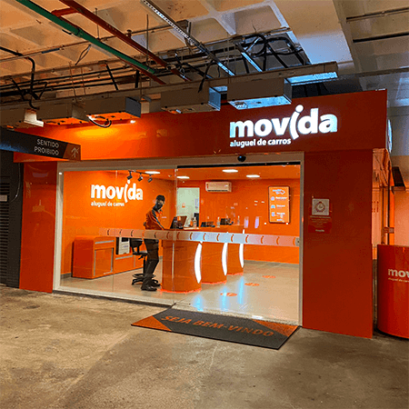Imagem de interna da loja movida