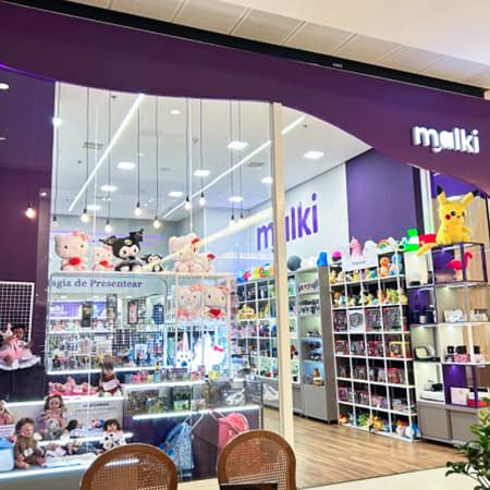 Imagem de interna da loja malki