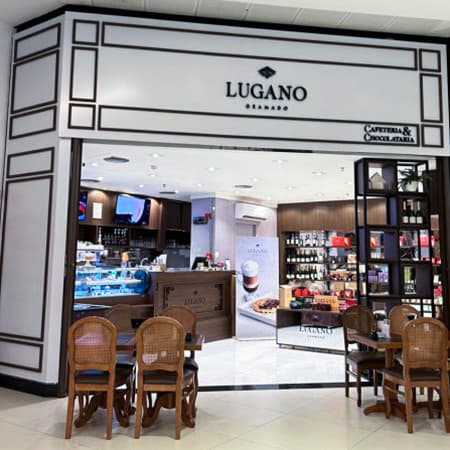 Imagem de interna da loja lugano gramado