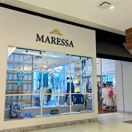 Imagem de interna da loja maressa