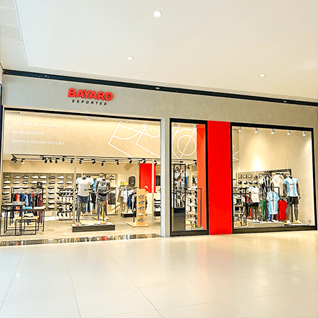 Imagem de interna da loja bayard