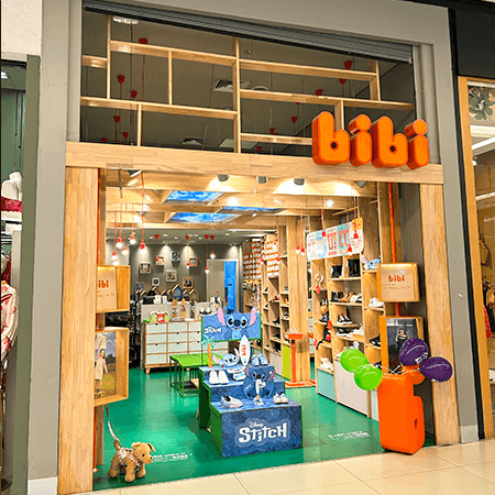 Imagem de interna da loja bibi