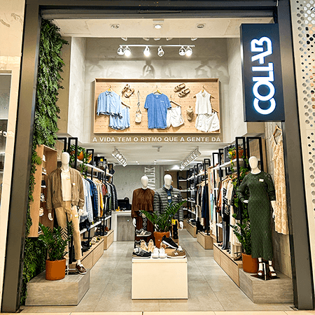 Imagem de interna da loja collab