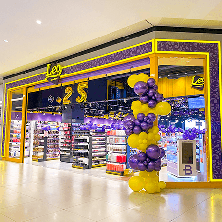 Logo da loja leo cosmeticos