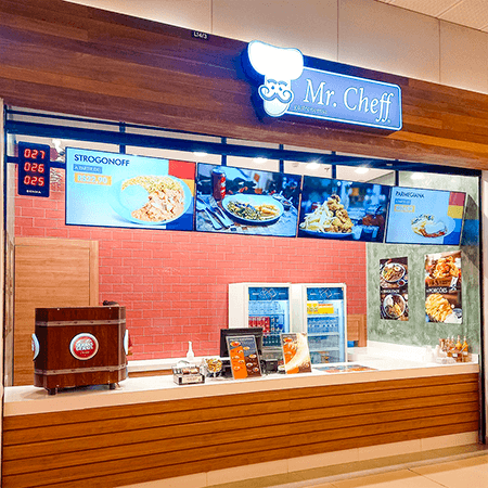 Imagem de interna da loja mr cheff