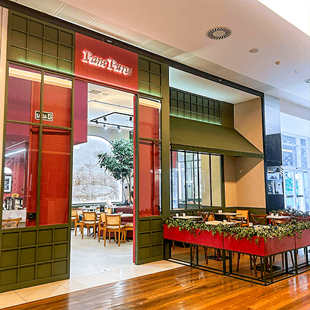 Imagem de interna da loja pane puro