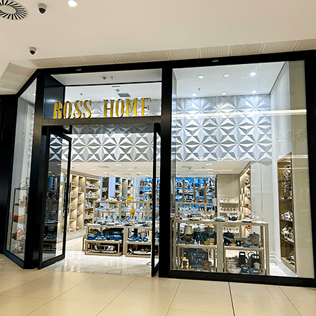 Imagem de interna da loja ross home