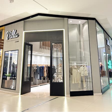 Logo da loja villa leather