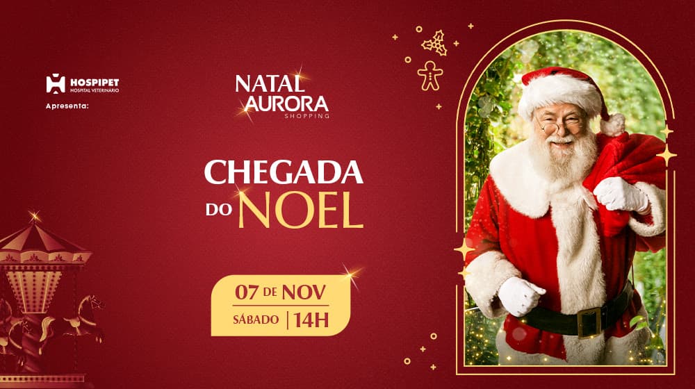 Chegada do Papai Noel 2026