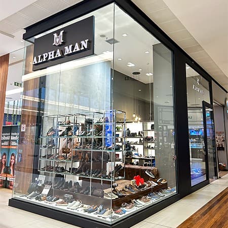 Logo da loja alpha man